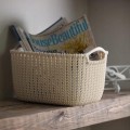 CURVER KOSZYK KNIT RECT XS - 3 L BRĄZ