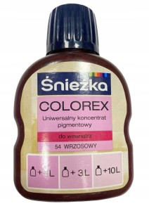ŚNIEŻKA COLOREX PIGMENT DO FARB 100ml WRZOSOWY