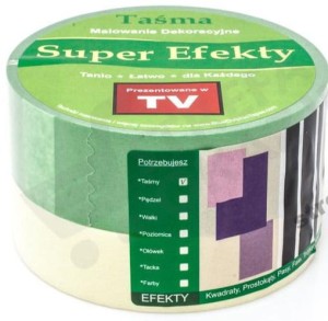 BLUE DOLPHIN ZESTAW 2 TAŚM DO MALOWANIA DEKORACYJNEGO