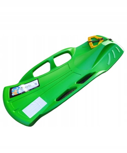 SNOW TRAIN SANKI ŚLIZG 2 OSOBOWE ZIELONE