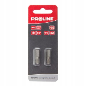 PROLINE KOŃCÓWKA BITA BIT 1/4 PH2 L=25MMX2 S2