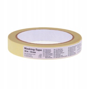TAŚMA MASKUJĄCA PAPIEROWA DO WNĘTRZ 40M:18MM
