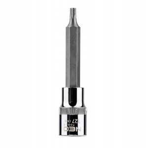 Końcówka Torx na nasadce 1/2", T27 x 100 mm
