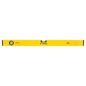 Poziomnica aluminiowa typ 500, 60 cm, 2 libelle