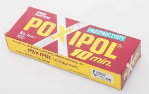 POXIPOL KLEJ 2 SKŁADNIKOWY BEZBARWNY 70 ML
