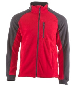 LAHTI PRO BLUZA POLAROWA CZERWONO-CZARNA LPBP1 ROZMIAR: 3XL