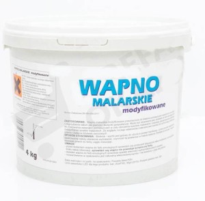 ŚNIEŻKA WAPNO MALARSKIE MODYFIKOWANE 4 KG