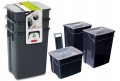 KOSZ DO SEGREGACJI ŚMIECI CURVER 3 szt biobox 26L