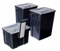 KOSZ DO SEGREGACJI ŚMIECI CURVER 3 szt biobox 26L