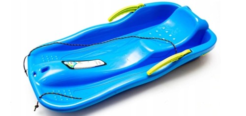 SANKI RACE SLIDE ŚLIZG NIEBIESKIE Z HAMULCAMI BOBSLEJ SANECZKI