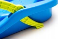 SANKI RACE SLIDE ŚLIZG NIEBIESKIE Z HAMULCAMI BOBSLEJ SANECZKI