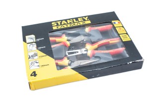 STANLEY ZESTAW SZCZYPIEC MAXSTEEL VDE 4. SZT(UNIWERSALNE 165MM)