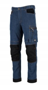 STALCO PERFECT SPODNIE ROBOCZE JEANS ROZMIAR L CORDURA