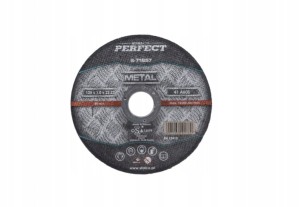 STALCO TARCZA DO CIĘCIA METALU PŁASKA 125 x 1,5mm