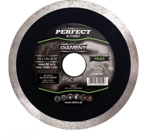 STALCO PERFECT TARCZA DIAMENTOWA 125MM CIĄGŁA
