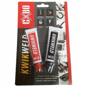 CX-80 CX-KWIK SPAWANIE NA ZIMNO 2X27G ŻYWICA Z UTWARDZACZEM KLEJ AUTOWELD