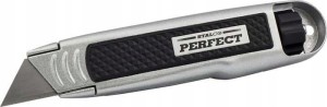 STALCO PERFECT NÓŻ Z OSTRZEM TRAPEZOWYM S-67448