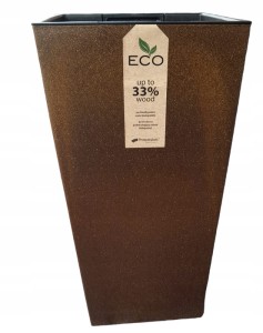 PROSPERPLAST DONICZKA URBI SQUARE ECO 55CM KAWA
