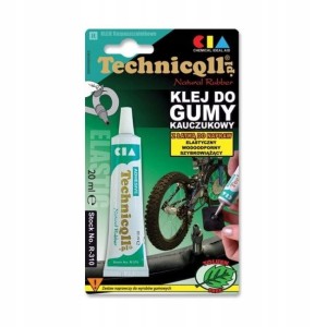 TECHNICQLL KLEJ DO GUMY KAUCZUKOWY Z ŁATKĄ 20ML