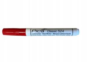 PICA MARKER OLEJOWY PISAK 2-4MM CZERWONY