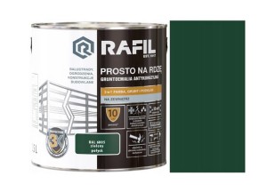 RAFIL GRUNTOEMALIA NA RDZĘ ZIELONY POŁYSK  0,65L   