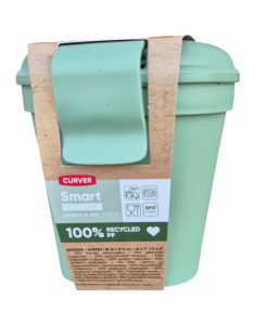 CURVER POJEMNIK KUBEK LUNCH & GO 400 ML ZIELONY ECO