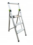 DRABINA DRABINKA DOMOWA SKŁADANA MINI SLIM 3 STOPNIE + UCHWYT 150 KG STALCO