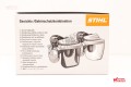STIHL PRZYŁBICA OSŁONA TWARZY SŁUCHU G500 Z PLEXI