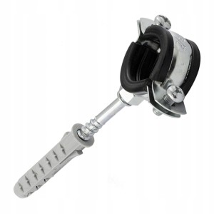 STALCO Uchwyt pojedynczy do rur z gumą URG-4” (10/100) URG400