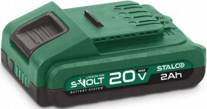 STALCO AKUMULATOR BATERIA 20 V 2 Ah S-VOLT