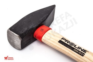 PROLINE MŁOTEK ŚLUSARSKI 2000G, TRZONEK DREWNIANY   12592