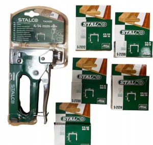 ZSZYWACZ TAPICERSKI TAKER STALCO + ZSZYWKI ZESTAW 5000 SZT.