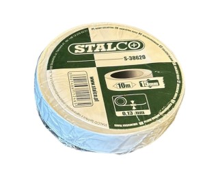 TAŚMA IZOLACYJNA 15 MM X 10 M BIAŁA STALCO