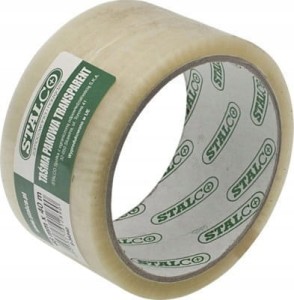 TAŚMA PAKOWA 48X60M TRANSPARENT STALCO