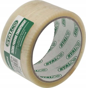 TAŚMA PAKOWA 48X40M TRANSPARENT STALCO