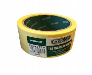 TAŚMA MASKUJĄCA PAPIEROWA 38 MM X 25 M STALCO (2