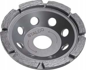 STALCO TARCZA DIAMENTOWA DO SZLIFOWANIA BETONU 1 RZĘDOWA 125MM