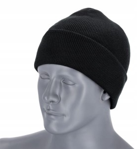 Czapka Zimowa OLO Czarna Stalco S-42056