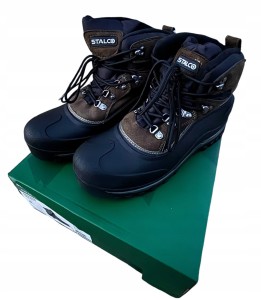 STALCO PRO BUTY ROBOCZE ZIMOWE OCIEPLANE ŚNIEGOWCE WODOODPORNE R.45 SNOWER