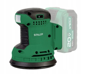 STALCO SZLIFIERKA MIMOŚRODOWA AKUMULATOROWA ESS20-125 20V S-VOLT BODY