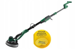 Szlifierka do gipsu gładzi Stalco 500 W 230V żyrafa +GRATIS PAPIERY ŚCIERNE