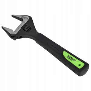 STALCO Klucz nastawny 200 mm, zakres szczęk 0-38 mm