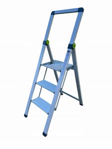 STALCO PERFECT DRABINA DRABINKA SLIM STEP 3 STOPNIE 150KG SZEROKI STOPIEŃ