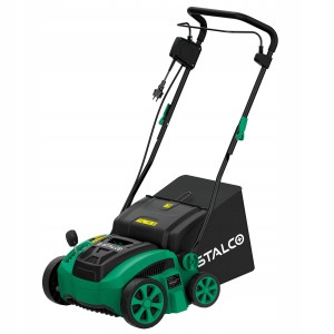 WERTYKULATOR AERATOR ELEKTRYCZNY 2W1 36CM Z KOSZEM 45L STALCO LSS2IN1