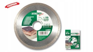 TARCZA DIAMENTOWA 125mm STALCO S-29212 CIĄGŁA BETON KAMIEŃ KOSTKA