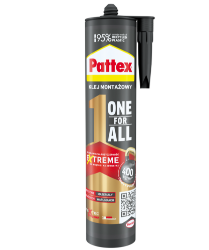 PATTEX  KLEJ MONTAŻOWY ONE4ALL BŁYSKAWICZNA PRZYCZEPNOŚĆ NASTĘPCA CB200