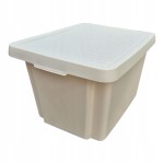 CURVER POJEMNIK 26L Z POKRYWKĄ KREMOWY 44X27X34CM 26L