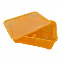 PUDEŁKO POJEMNIK 32L CURVER ORGANIZER Z POKRYWĄ ORANGE T BOX