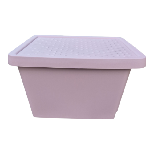 CURVER POJEMNIK 26L Z POKRYWKĄ RÓŻOWY 44X27X34CM 26L