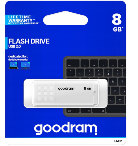 GOODRAM PENDRIVE COLOUR MIX 8GB USB 2.0